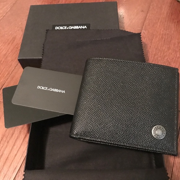 dolce and gabbana mens card holder